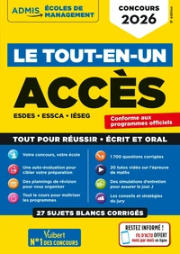 Le tout-en-un ACCES, ESDES, ESSCA, IESEG