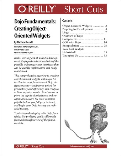 Matthew A. Russell - Dojo Fundamentals: Creating Object-Oriented Widgets.