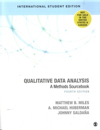 Matthew B. Miles et A. Michael Huberman - Qualitative Data Analysis - A Method Sourcebook.