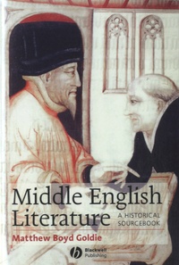 Télécharger un livre sur mon iphone Middle English Literature par Matthew Boyd Goldie