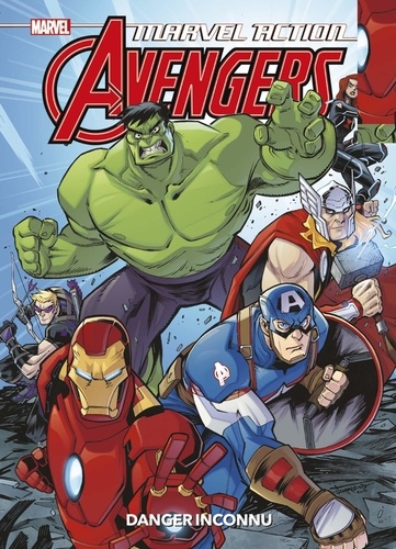 Marvel Action Avengers  Pack 2 volumes : Tome 1, Danger inconnu ; Tome 2, Le rubis portail