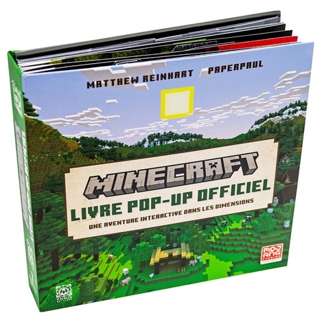 Minecraft. Livre pop-up officiel. Une aventure, interactive dans les dimensions