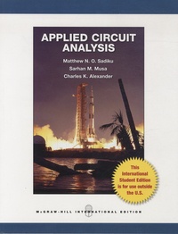 Matthew Sadiku et Sarhan M. Musa - Applied Circuit Analysis.