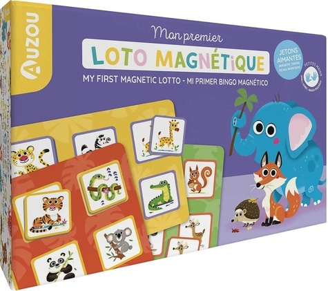 Lot De 100 Jetons Magnétiques Bingo + Baguette - Jeu Familial Et