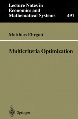 Matthias Ehrgott - Multicriteria Optimization.