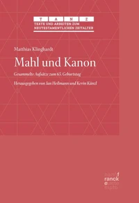 Mahl und Kanon