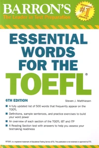 Essential Words for the TOEFL
