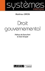 Matthieu Caron - Droit gouvernemental.