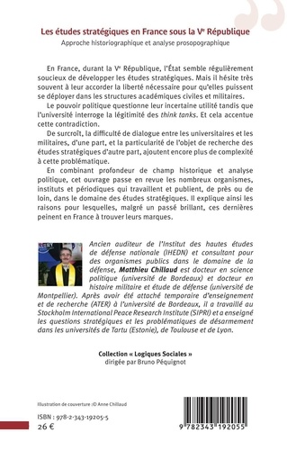 Les études stratégiques en France sous la Ve République. Approche historiographique et analyse prosopographique