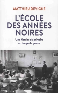 L'école des années noires