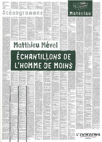 Matthieu Mével - Echantillons de l'homme de moins.