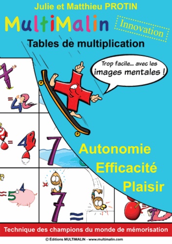 Multimalin Tables de multiplication - Pack le de Matthieu Protin - Livre  - Decitre