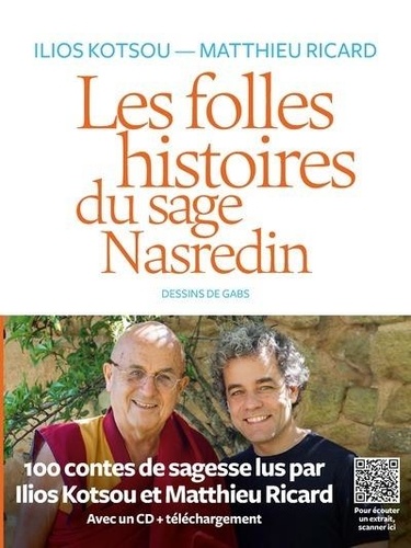 Les folles histoires du sage Nasredin  avec 1 CD audio MP3