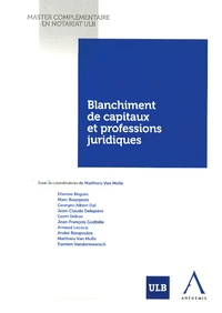 Blanchiment de capitaux et professions juridiques