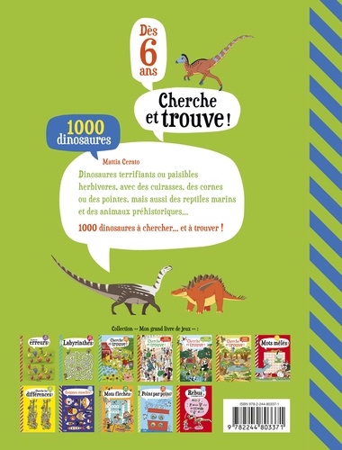 Cherche et trouve ! 1000 dinosaures