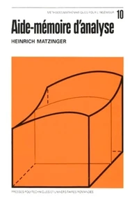 Aide-Memoire D'Analyse