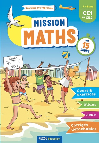 Mission Maths en 15 jours CE1 au CE2