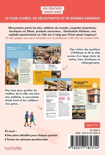 Un grand week-end à Athènes  avec 1 Plan détachable