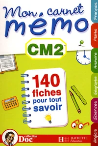 Mon carnet mémo CM2