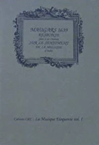 Response faite à un curieux sur le sentiment de la musique d'Italie