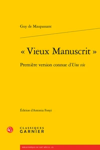 "Vieux manuscrit"