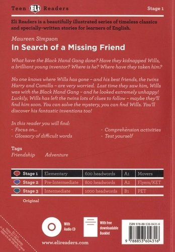 In Search of a Missing Friend  avec 1 CD audio