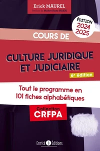 Cours de culture juridique et judiciaire