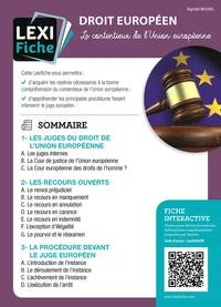Droit européen