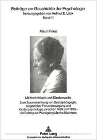Mütterlichkeit und Kinderseele