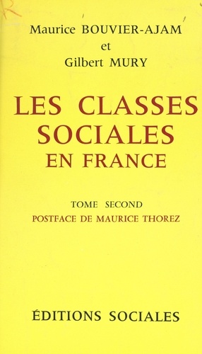 Les classes sociales en France (2)