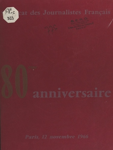 80 ans. 1886 - 1966
