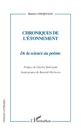 Maurice Couquiaud - Chroniques de l'étonnement - De la science au poème.
