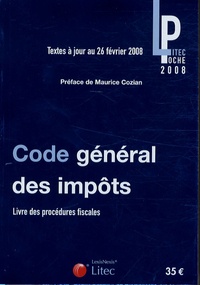 Maurice Cozian - Code général des impôts, livre des procédures fiscales.