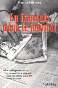 Maurice Deleforge - En Francais Dans Le Journal.