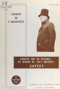 Maurice Descotes - Enquête sur un policier au-dessus de tout soupçon : Javert.