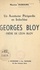 Un aventurier périgordin en Indochine : Georges Bloy, frère de Léon Bloy