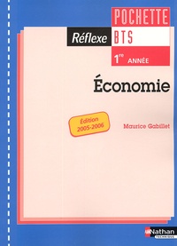 Maurice Gabillet - Economie BTS 1e année.