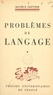 Maurice Grevisse - Problèmes de langage (1).