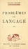 Problèmes de langage (2)