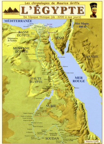 Maurice Griffe - L'Egypte - De l'époque thinique (de -3200 à nos jours).
