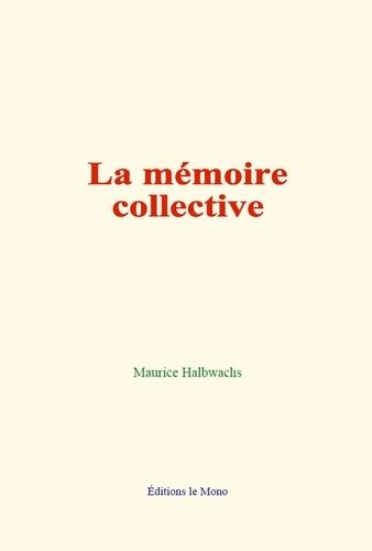 La mémoire collective