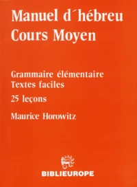 MANUEL D'HEBREU COURS MOYEN