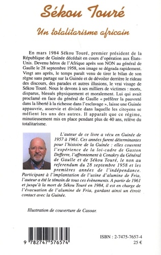 Sékou Touré. Un totalitarisme africain