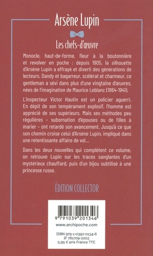 Arsène Lupin Tome 11 Arsène Lupin, Victor, de la brigade mondaine. L'Homme à la peau de bique. Le cabochon -  -  Edition collector