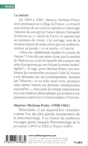La nature. Cours du Collège de France (1956-1960)