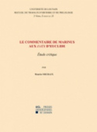 Maurice Michaux - Le commentaire de Marinus aux Data d'Euclide : étude critique - Troisième série-25.