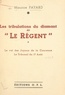 Maurice Payard - Les tribulations du diamant dit "Le Régent" - Le vol des Joyaux de la Couronne, le Tribunal du 17 août.