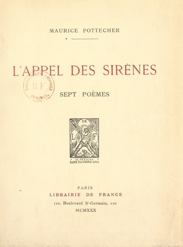 L'appel des sirènes. Sept poèmes