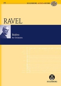 Maurice Ravel - Boléro - orchestra. Partition d'étude..