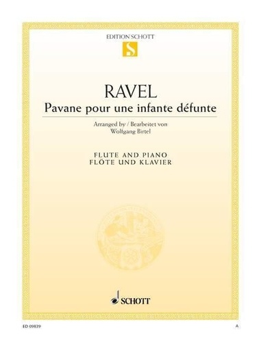 Maurice Ravel - Pavane pour une infante défunte - flute and piano..
